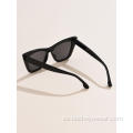 Nueva moda europea y americana gafas de sol de mujer de ojo de gato con montura grande Gafas de sol de tiro callejero de moda gafas de sol transfronterizas